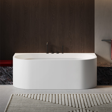 X-TGN05 Hotel Non Slip Stone Bathtub Manufacturer