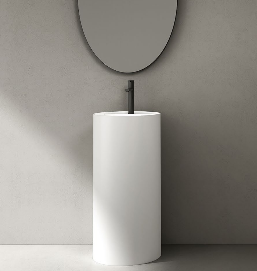 X-YZH03 Customized artificial stone engineering for bathroom art basin