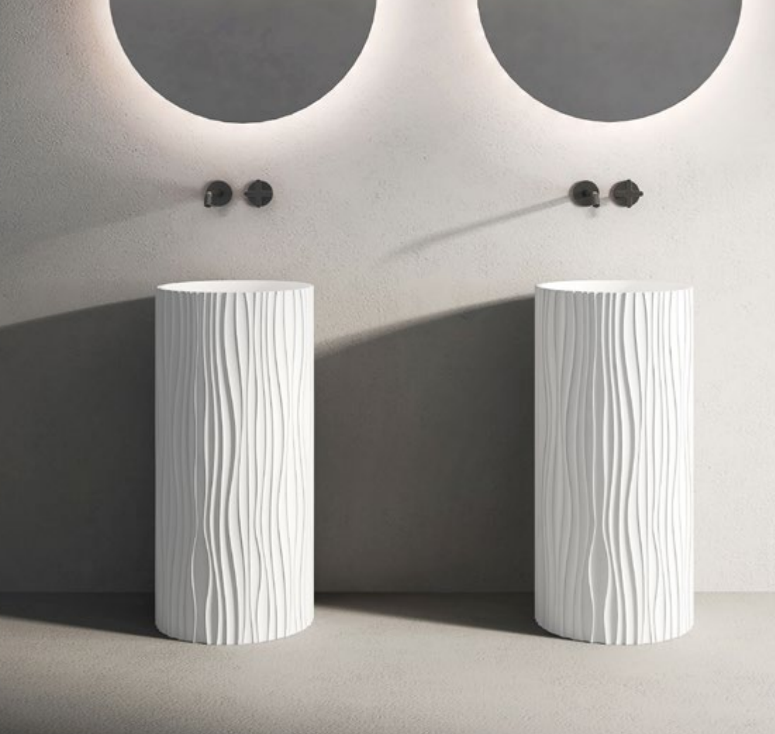 X-YZD02 Triangle Stone Basins