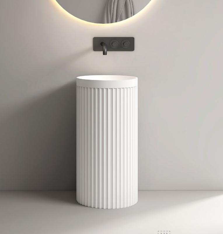 X-YZD01 Freestanding Basin & Artificial Stone Sink Solutions