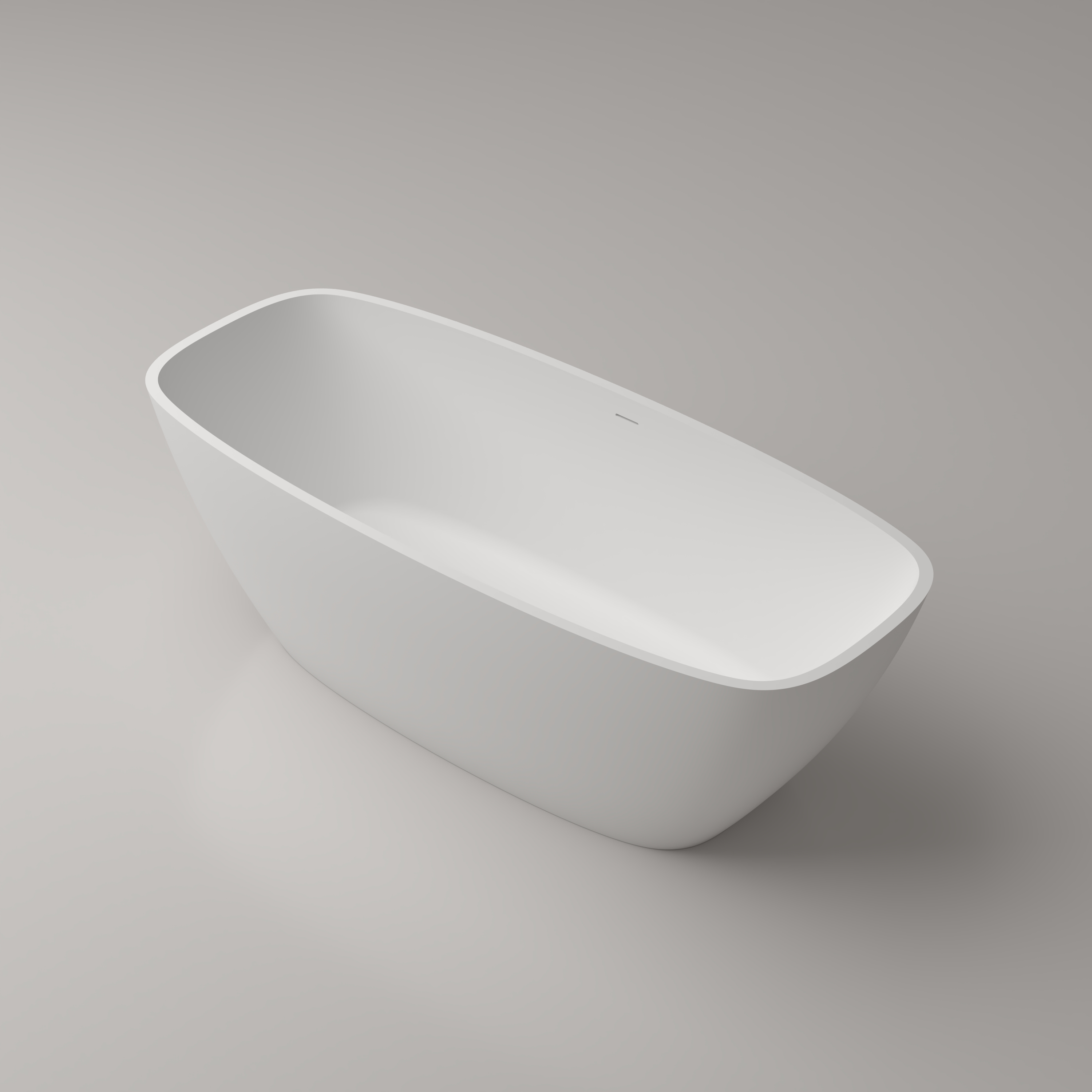 PS-8812 Freestanding Artificial Stone Bathtubs for Hotel Projects