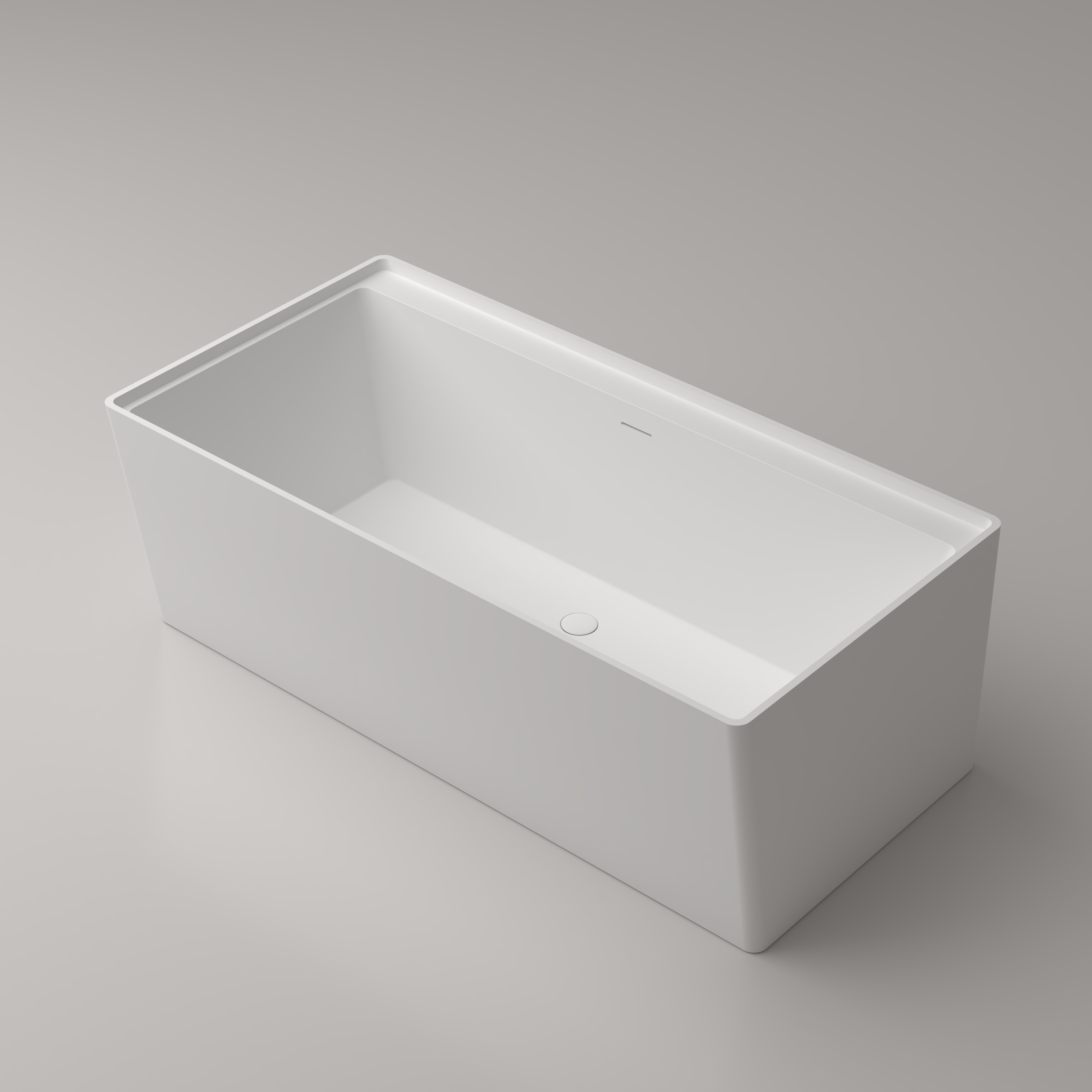 PS-8841 Freestanding Artificial Stone Bathtubs