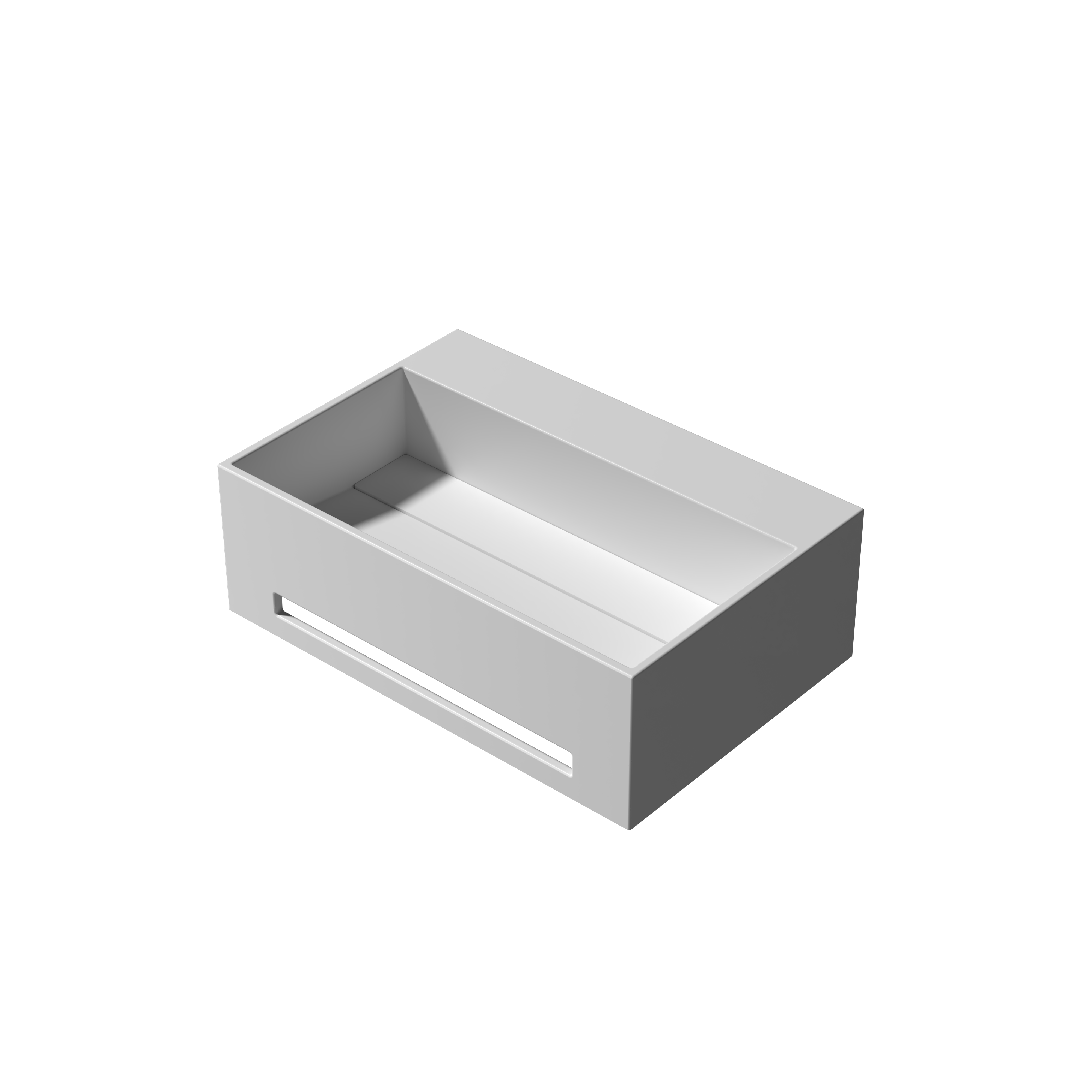 DJ-2024-918 Artificial Stone Rectangle Sink for Hotel Projects